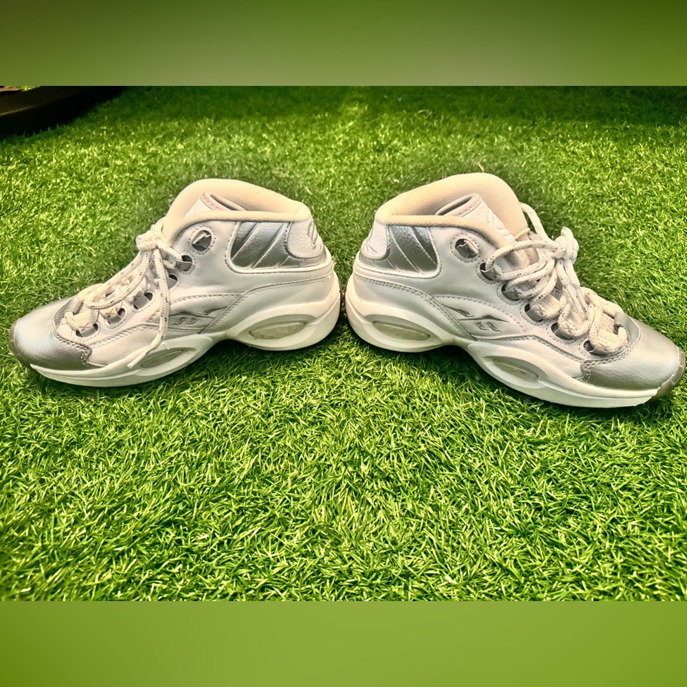 REEBOK QUESTION Mid White Silver
